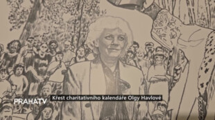 Křest charitativního kalendáře Olgy Havlové