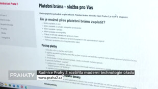 Radnice Prahy 2 rozšířila moderní technologie úřadu