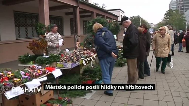 Městská policie posílí hlídky na hřbitovech