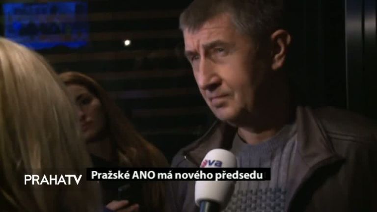 Pražské ANO má nového předsedu