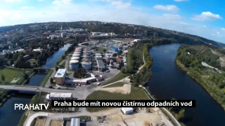 Praha bude mít novou čističku odpadních vod