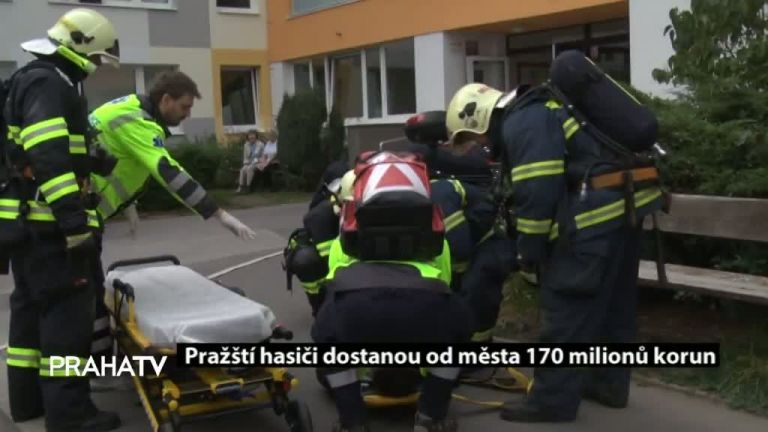 Praha poskytla dotaci Hasičskému záchrannému sboru