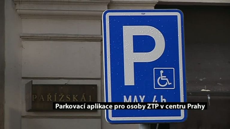 Parkovací aplikace pro osoby ZTP v centru Prahy