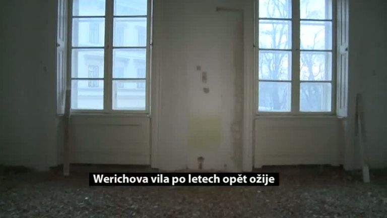 Werichova vila po letech opět ožije