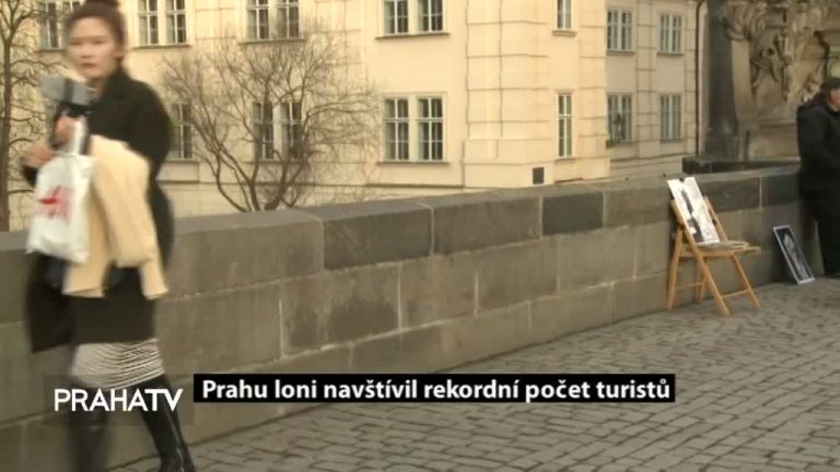 Prahu loni navštívil rekordní počet turistů