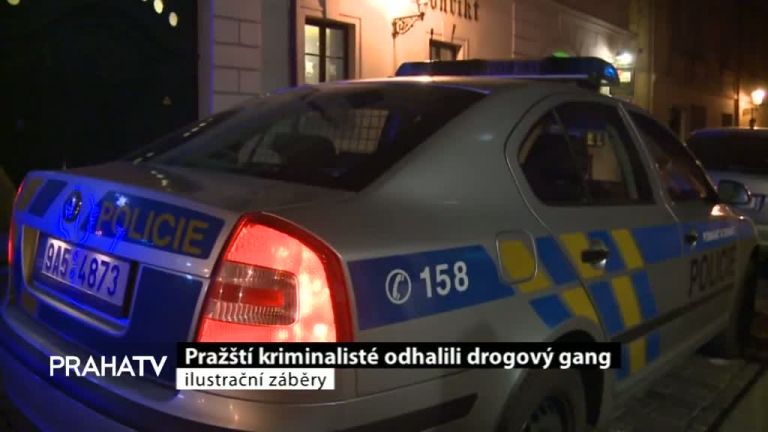 Pražští kriminalisté odhalili drogový gang