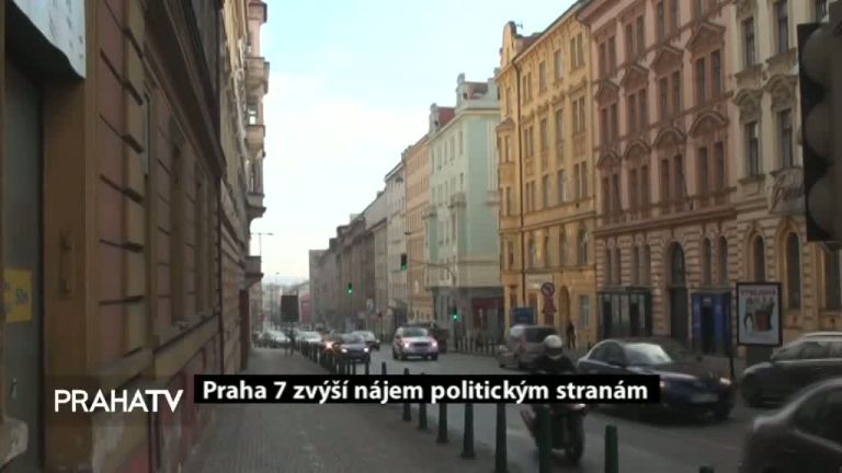 Praha 7 zvýší nájem politickým stranám