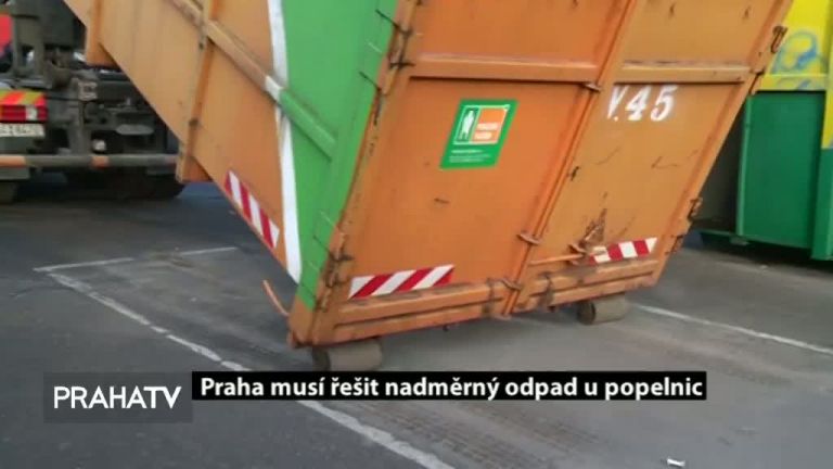 Praha musí řešit nadměrný odpad u popelnic