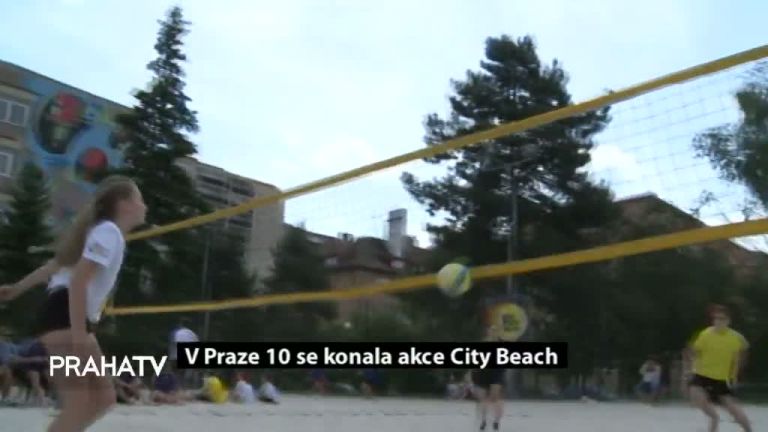 V Praze 10 se konala akce City Beach