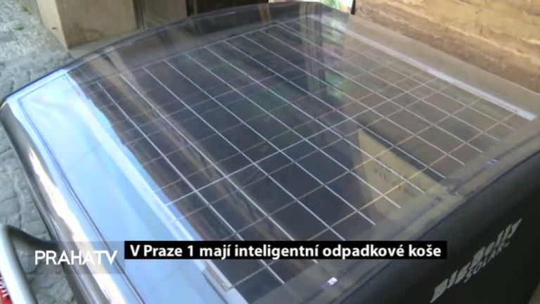 V Praze 1 mají inteligentní odpadkové koše