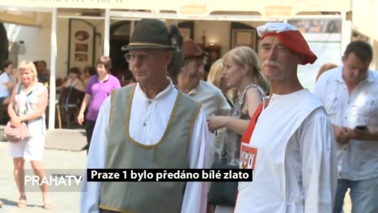Praze 1 bylo předáno bílé zlato