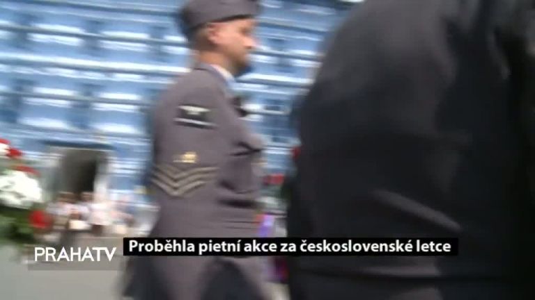 Proběhla pietní akce za československé letce