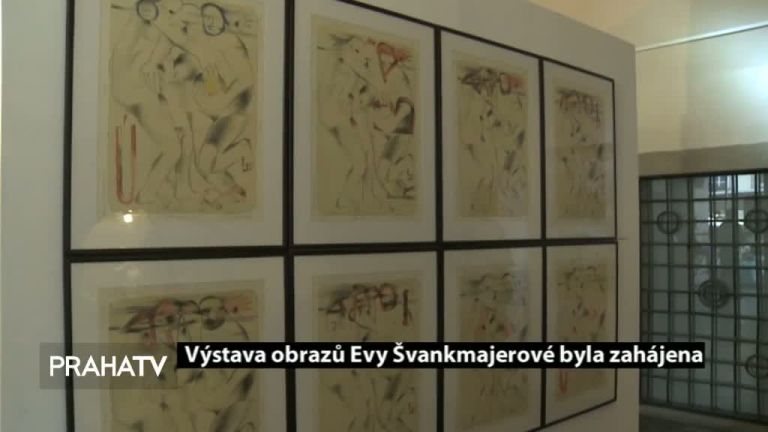 Výstava obrazů Evy Švankmajerové byla zahájena