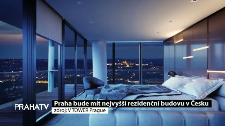 Praha bude mít nejvyšší rezidenční budovu v Česku