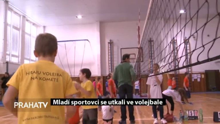 Mladí sportovci se utkali ve volejbale