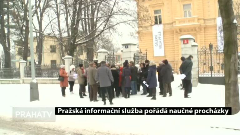 Pražská informační služba pořádá naučné procházky