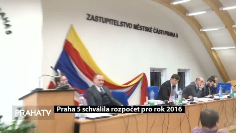Praha 5 schválila rozpočet pro rok 2016