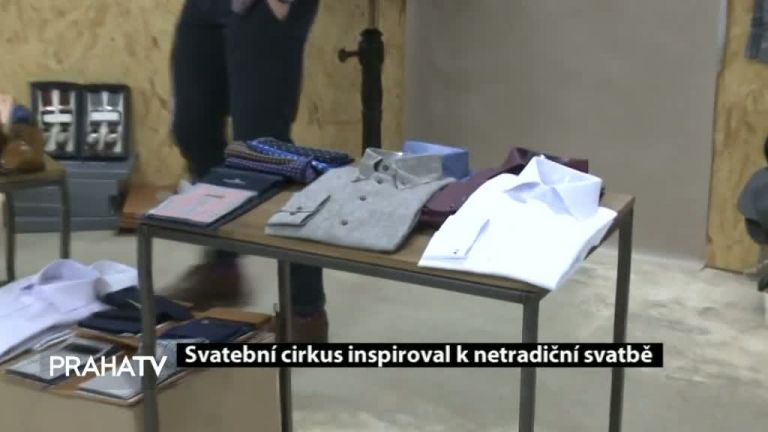 Svatební cirkus inspiroval k netradiční svatbě