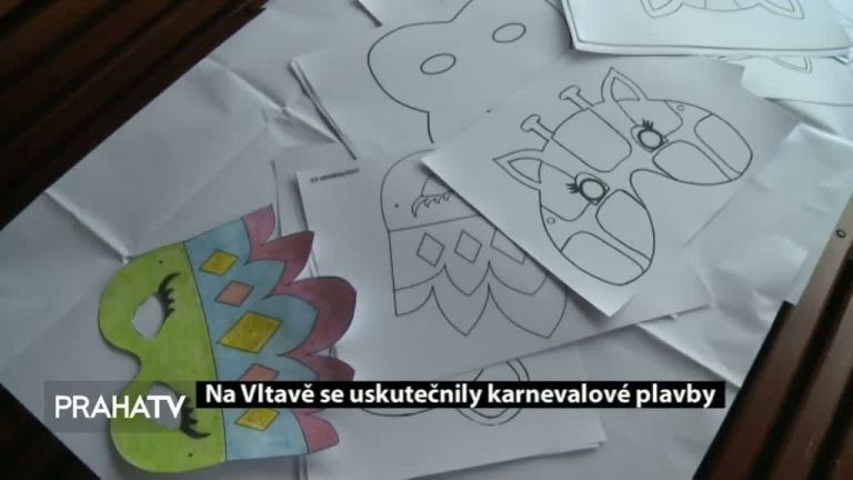 Na Vltavě se uskutečnily karnevalové plavby