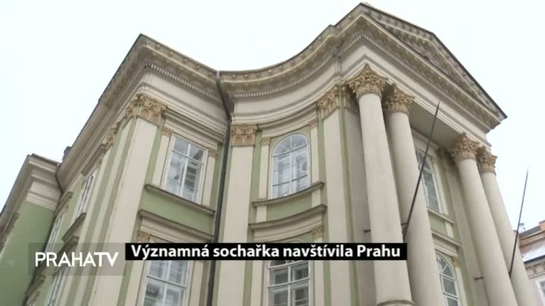 Významná sochařka navštívila Prahu