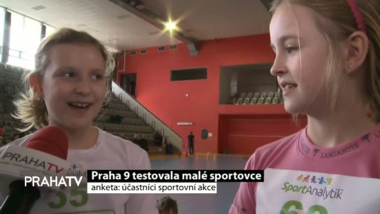 Praha 9 testovala malé sportovce