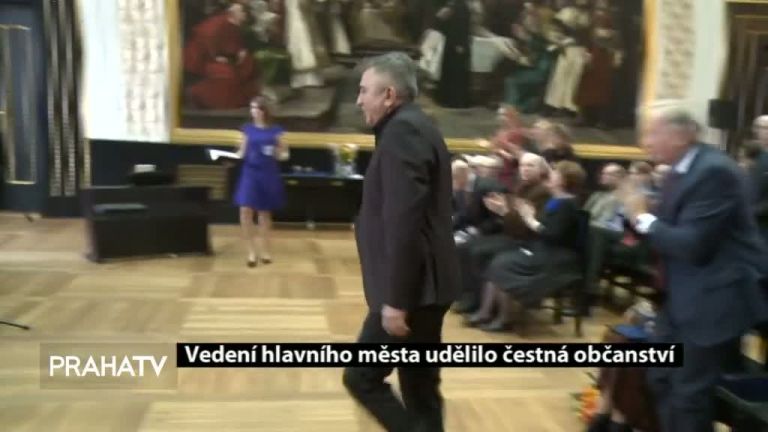 Vedení hlavního města udělilo čestná občanství