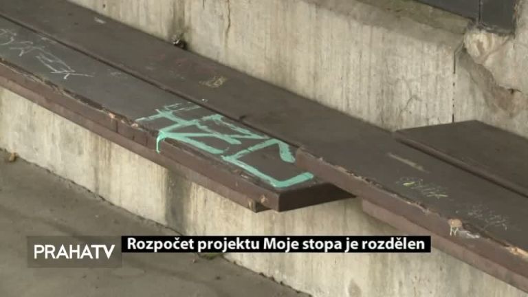 Rozpočet projektu Moje stopa je rozdělen