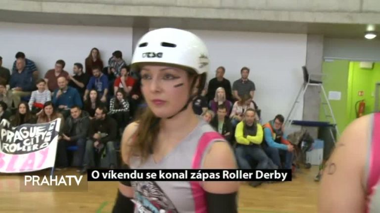 O víkendu se konal zápas Roller Derby