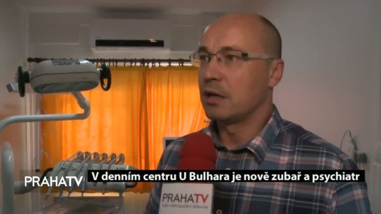 V denním centru U Bulhara je nově zubař a psychiatr