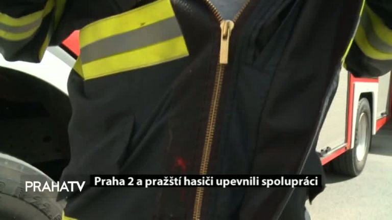 Praha 2 a pražští hasiči upevnili spolupráci