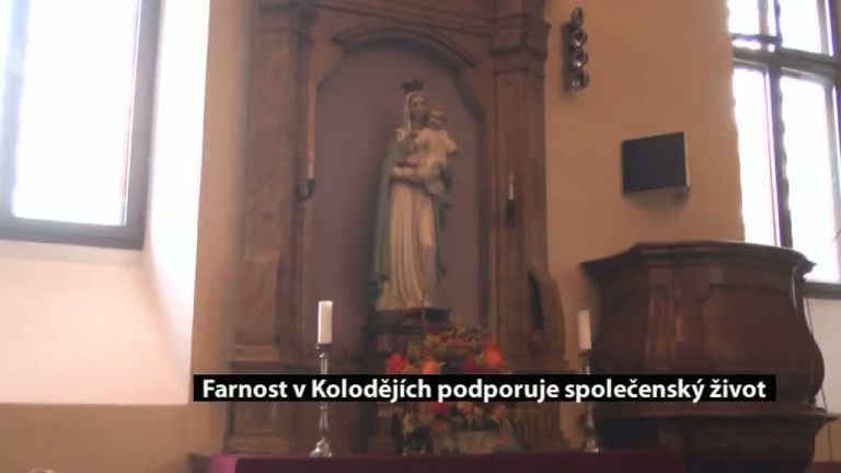 Farnost v Kolodějích podporuje společenský život