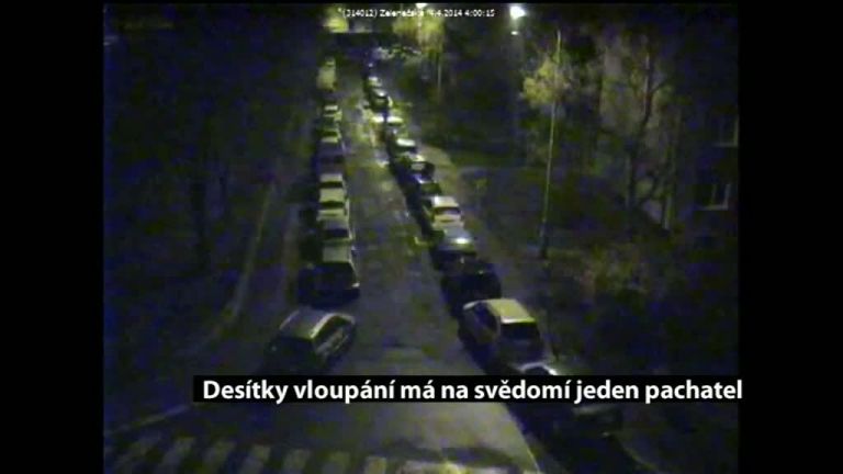 Desítky vloupání má na svědomí jeden pachatel