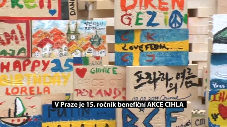 V Praze je 15. ročník benefiční AKCE CIHLA