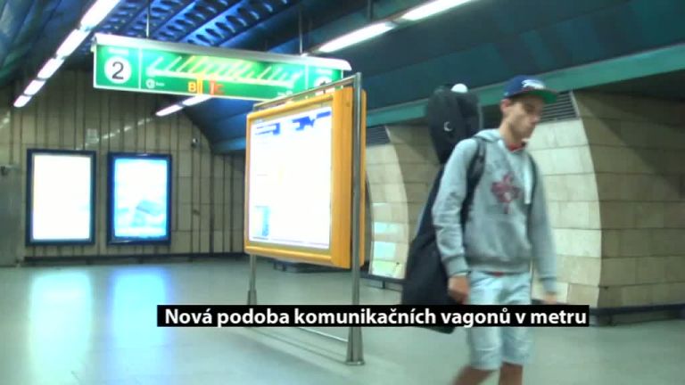 Nová podoba komunikačních vagonů v metru