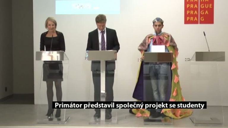 Primátor představil společný projekt se studenty