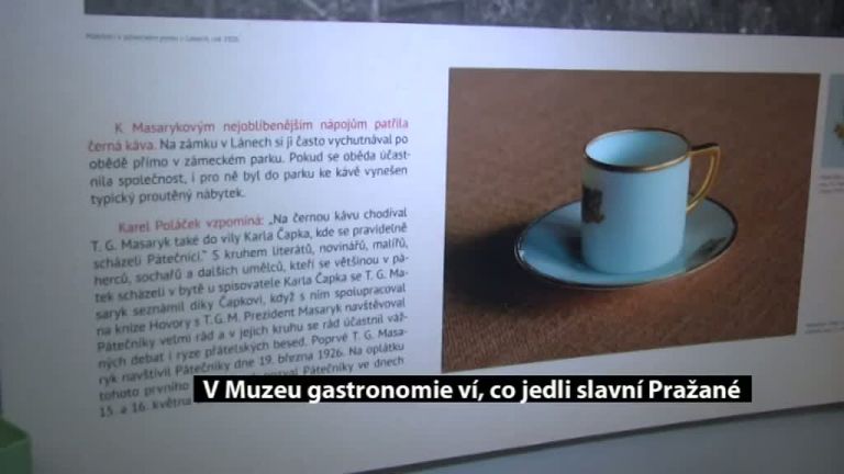 V Muzeu gastronomie ví, co jedli slavní Pražané