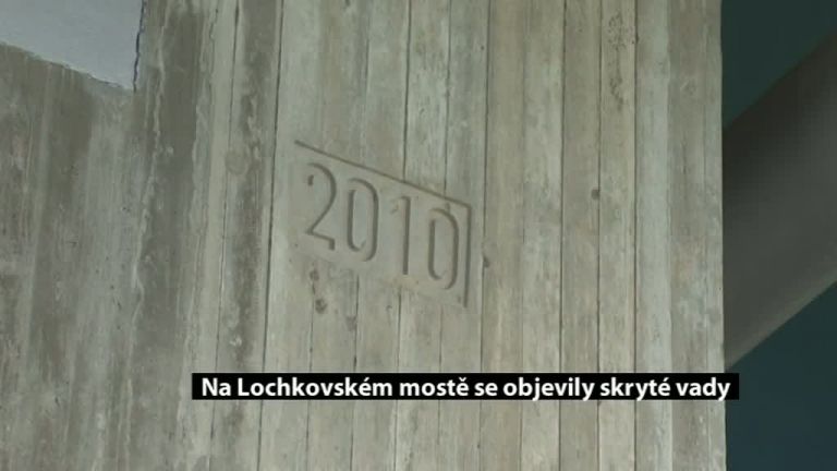 Na Lochkovském mostě se objevily skryté vady