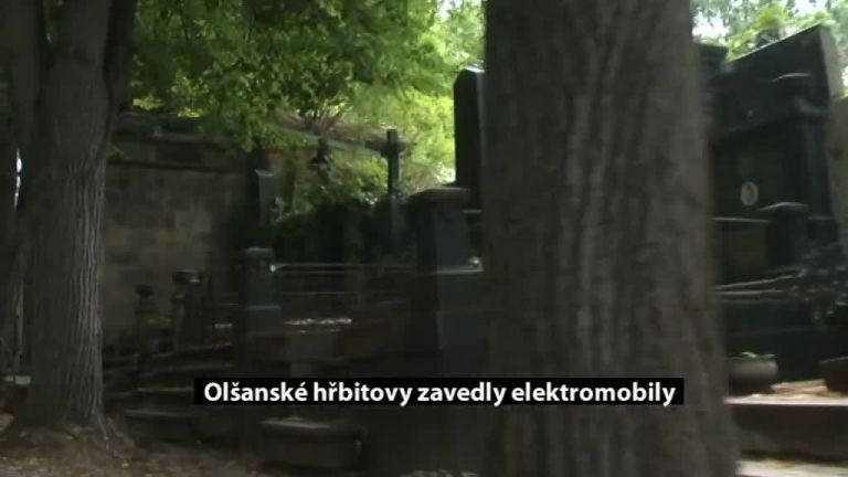 Olšanské hřbitovy zavedly elektromobily