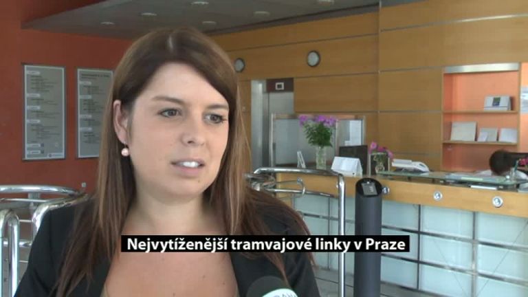 Nejvytíženější tramvajové linky v Praze