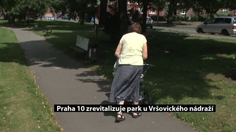 Praha 10 zrevitalizuje park u Vršovického nádraží