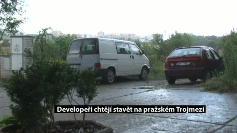 Developeři chtějí stavět na pražském Trojmezí