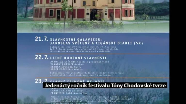 Jedenáctý ročník festivalu Tóny Chodovské tvrze