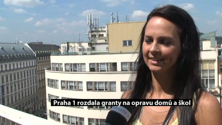 Praha 1 rozdala granty na opravu domů a škol