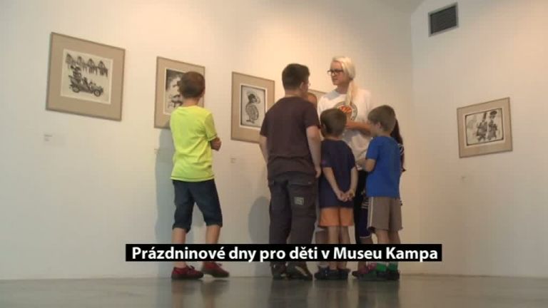 Prázdninové dny pro děti v Museu Kampa