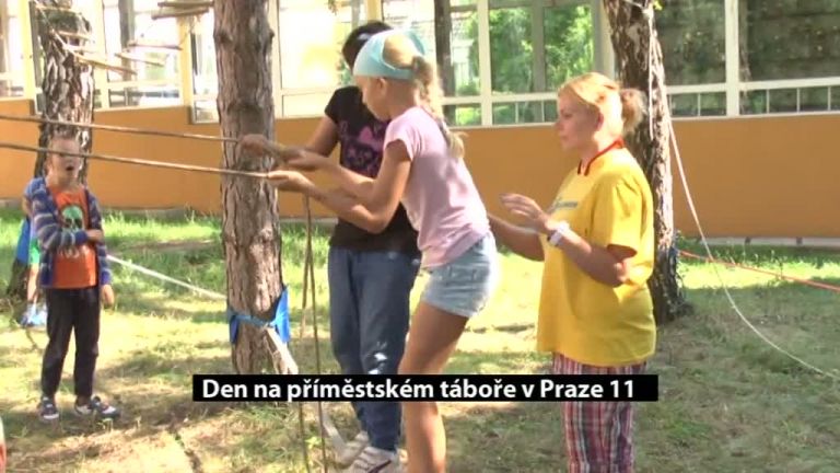 Den na příměstském táboře v Praze 11