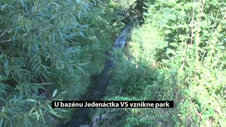 U bazénu Jedenáctka VS vznikne park