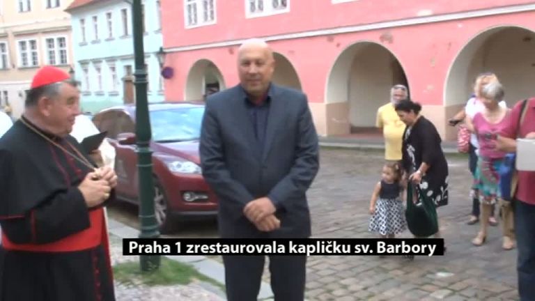 Praha 1 zrestaurovala kapličku sv. Barbory