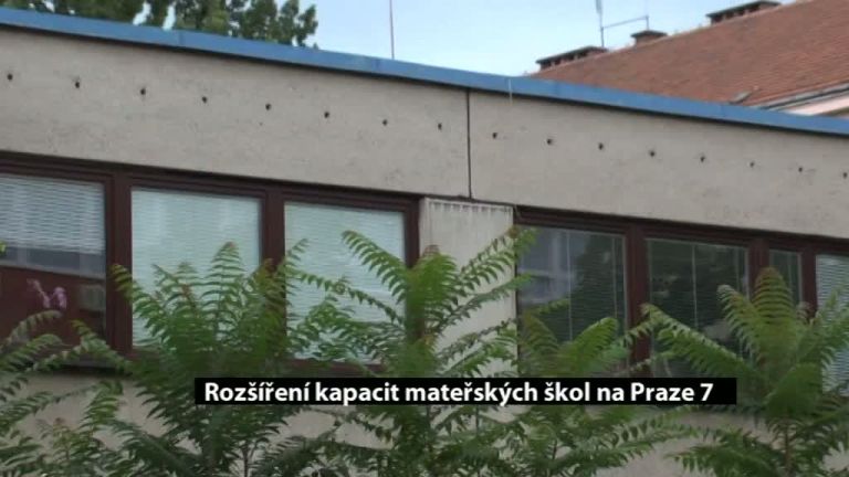 Rozšíření kapacit mateřských škol na Praze 7