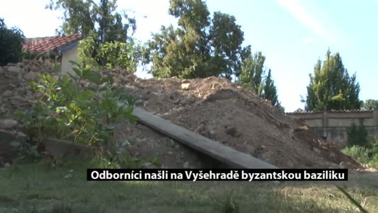 Odborníci našli na Vyšehradě byzantskou baziliku