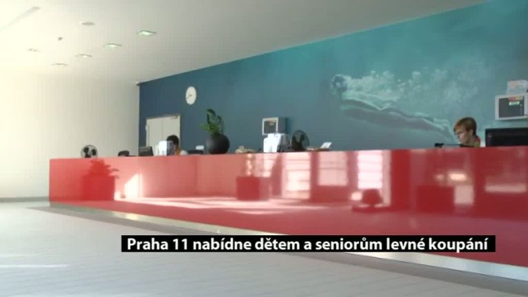 Praha 11 nabídne dětem a seniorům levné koupání